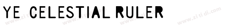 Ye^celestial ruler字体转换